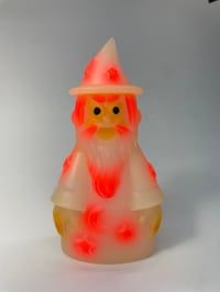 Image 1 of GLOW IN THE DARK WIZARD (YELLOW/NEON RED)