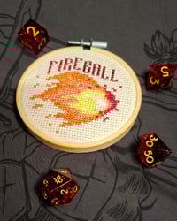 Image 2 of Fireball! | Cross Stitch