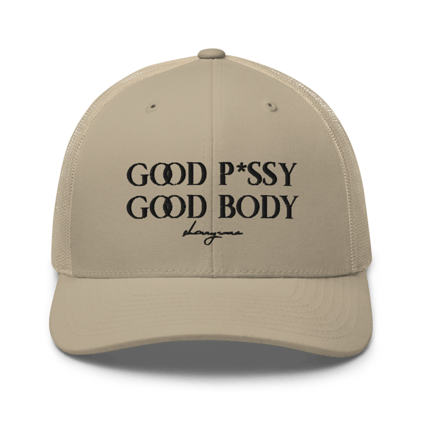 Image of “GOODIE” Mesh Trucker Hat (BLACK)