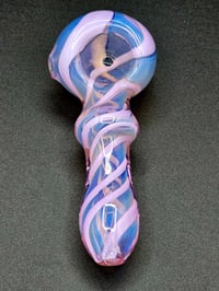 Image 3 of Pink Fumed Pipe 3.8"