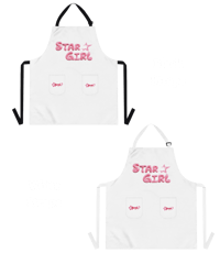 Image 2 of White “StarGirl” Nail Tech Apron