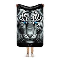Image 3 of Tiger Blue Eyes Sherpa