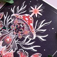 Image 2 of Print Moth Lady