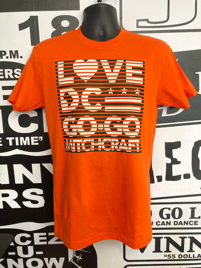 Image of LOVE DC GOGO Maxx H Orange T-shirt