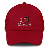 Image 1 of I [CHERRY] MPLS Dad Hat (Red)