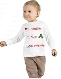 Toddler Christmas long sleeve t-shirt 