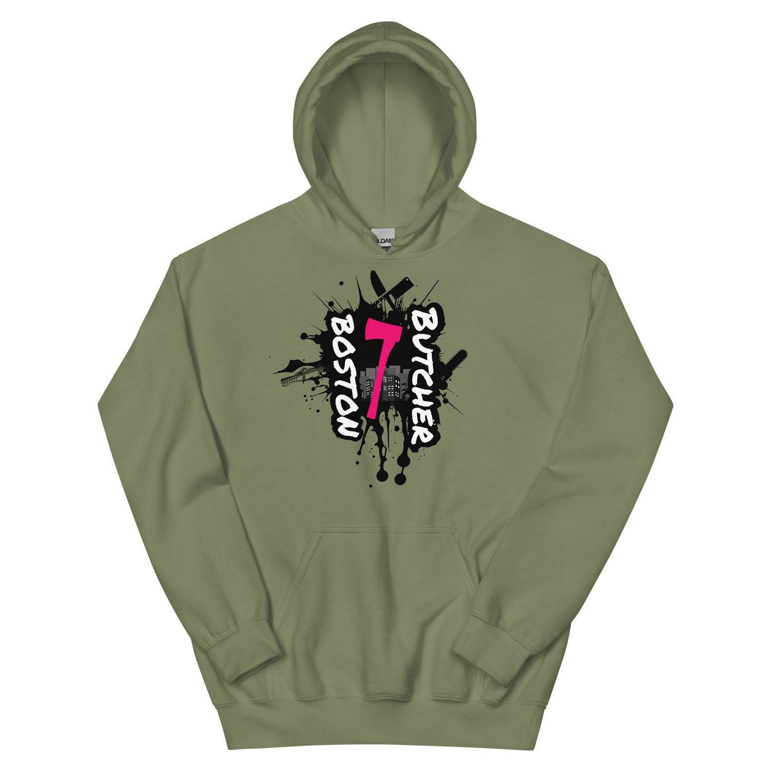 Image of Officially licensed Boston Butcher Unisex Hoodie