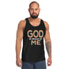 "GOD IS PROUD OF ME" Unisex Tank Top by InVision LA