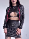 LAST ONE Size XS/S - Red Snake Chained Bolero Jacket (ready to ship)