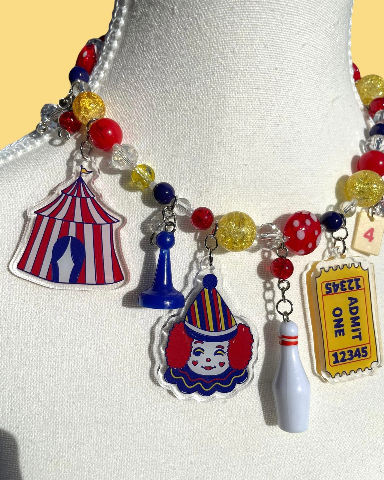 Primary Color Circus Necklace | CIRCUS TRASH