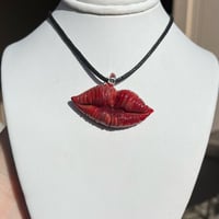 Image 5 of Mini FabuLIPS- Deep Coral Red