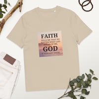 Image 16 of organic cotton t-shirt (Faith)