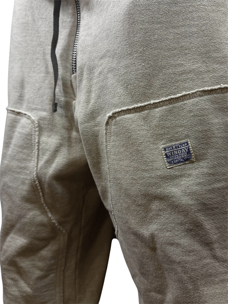 Image of Kapital Zipper Knit W-Knee Sweats