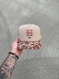 Image 5 of COPPER MOCHA NEW YORK METS CUSTOM FITTED CAP
