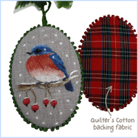 Image 1 of The Eastern Bluebird Hanging Ornament