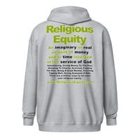 Image 12 of Religious Equity Unisex heavy blend zip hoodie