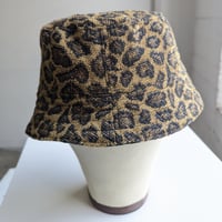 Image 5 of Reworked Reversible Bucket Black Silk Dragon Embroidery L 23"