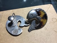 Image 3 of William Spratling Taxco Fish Earrings