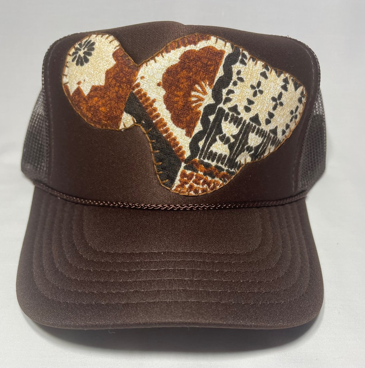 Image of Maui fabric trucker #VM11