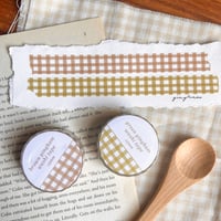 Image 1 of Gingham Washi Tape Bundle / Individual 