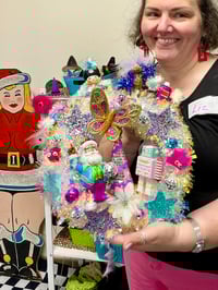 Image 4 of Sunday November 16th Winter Wonderland Wreath Making Class  copy