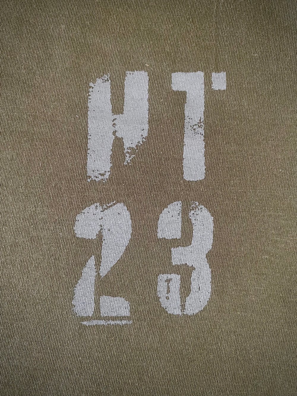HT23 'INTERCEPTOR' Logo T Shirt Khaki 