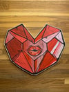 Crystallised Love Heart 
