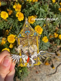 Image 3 of Mercy Stain Glass In Hand