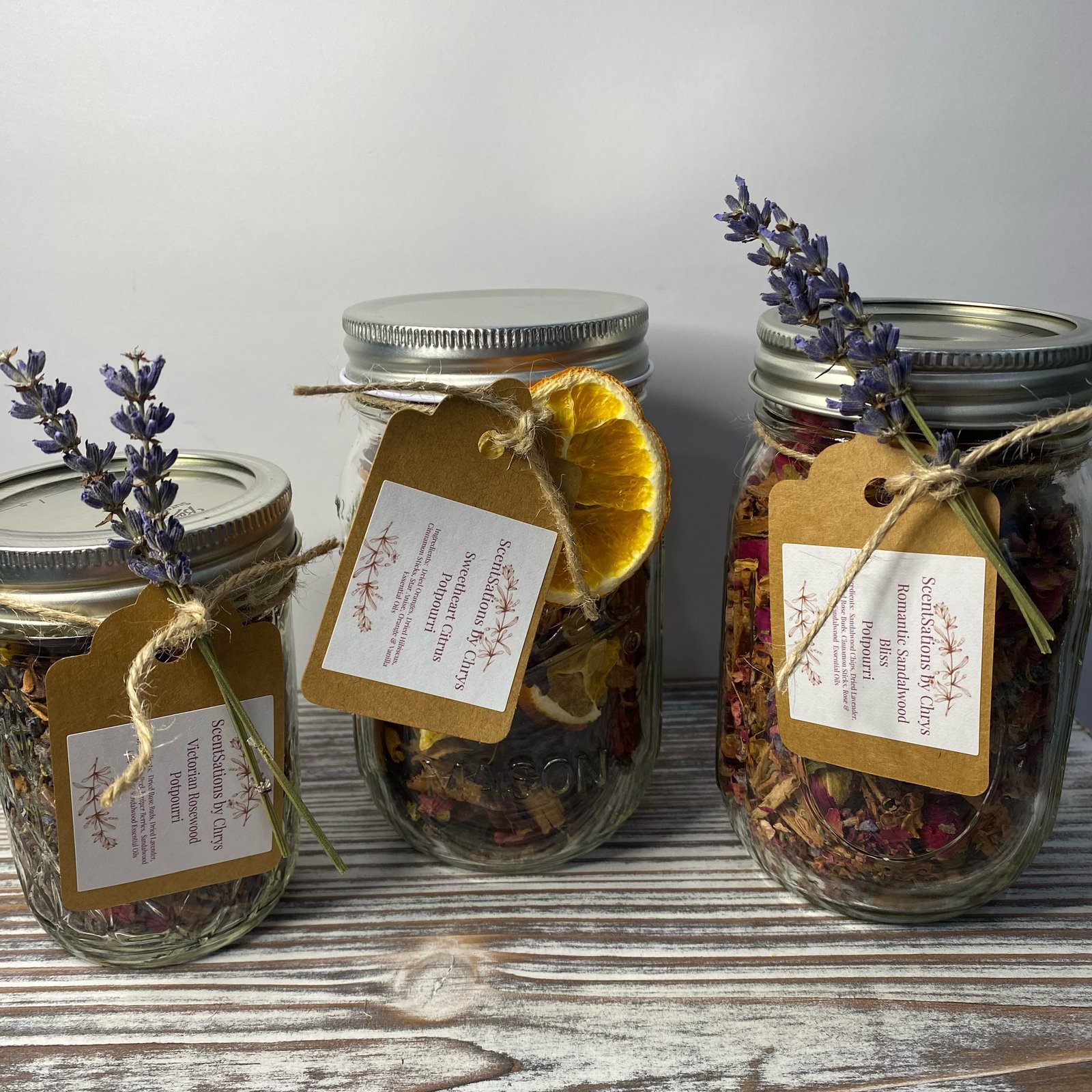 Potpourri Jars | ScentSations by Chrys