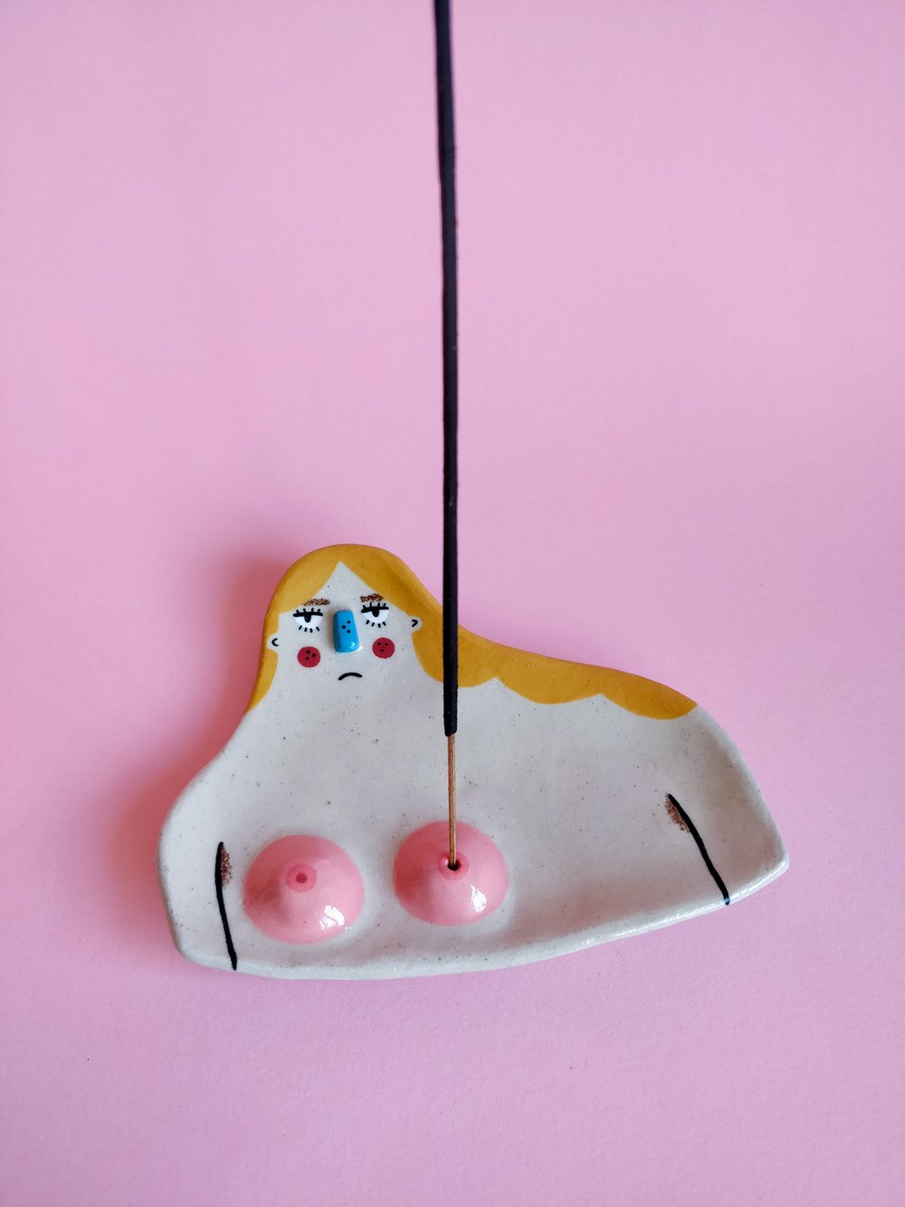‘Candice’ nude incense holder