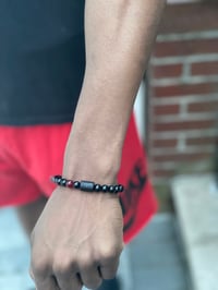 Image 5 of Men Zodiac Beaded Bracelet