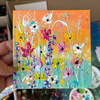 Image 2 of Mini Art ~ Peach Skies