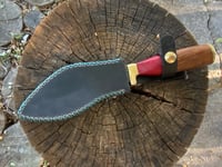 Image 2 of Damascus Kukri knife 