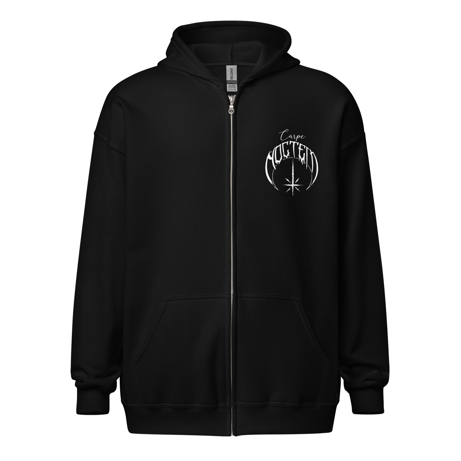 Co pilot zip Unisex heavy blend zip hoodie | Carpe Noctem streetwear