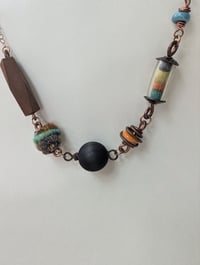 Image 5 of Maudie's Apron Statement Necklace of Handcrafted Beads