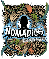 NomadiCs - Sticker (2.5”x3”)