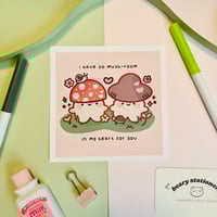 Image 2 of So Mush-Room In My Heart For You Art Print