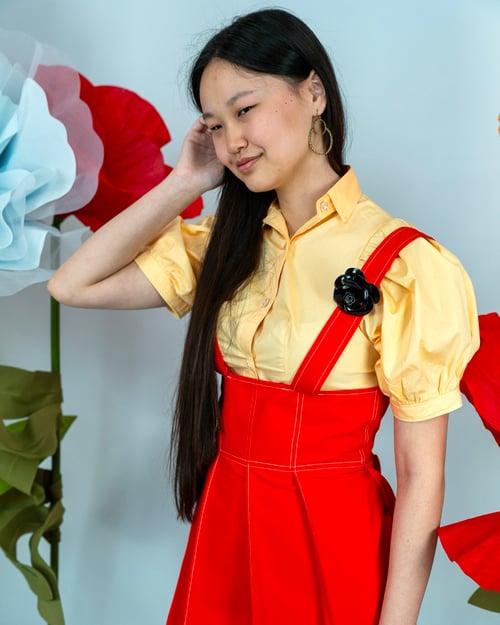 Image of SS25 - The Scout - Puffed Mini Blouse