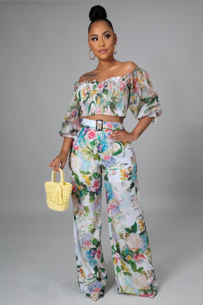 Image of Karen 2pc Pants Set