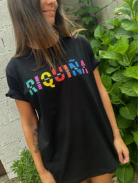 Image 1 of RIQUIÑA negra. Corte unisex. Varias tallas. 
