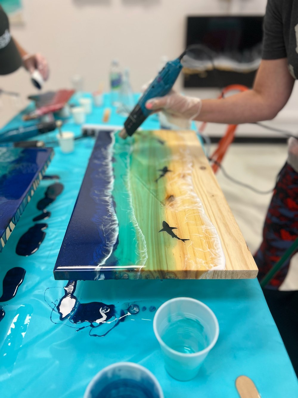 Image of Resin Waves Workshop