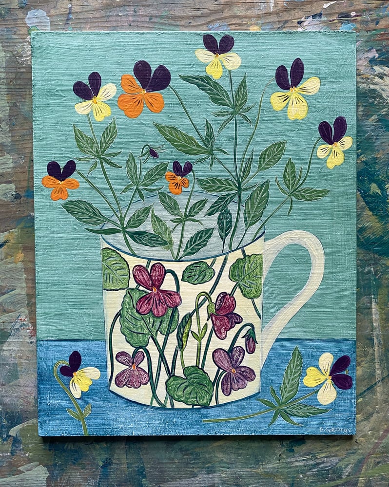 Image of Violas and Violets  