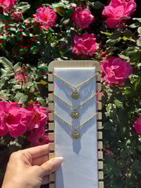 Image 3 of Sand Dollar Anklet| Waterproof 18k Gold Plating