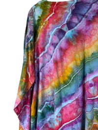 Image 6 of XXL Unisex Adult Soft Long Sleeve Tee in Euphoria Geode Ice Dye