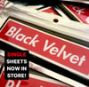 BLACK VELVET PRO FINGERBPARD TAPE (SINGLE SHEET OR 4 PACK)