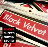 BLACK VELVET PRO FINGERBPARD TAPE (SINGLE SHEETS OR 4 PACK)