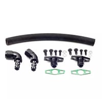 Image 2 of Barra Turbo Oil Line / Coolant Line / Bracket Kit