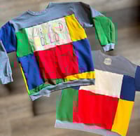 Image of Large/XL Sicard Hollow Patchwork Sweater 