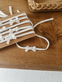 Image 4 of Simple white bow