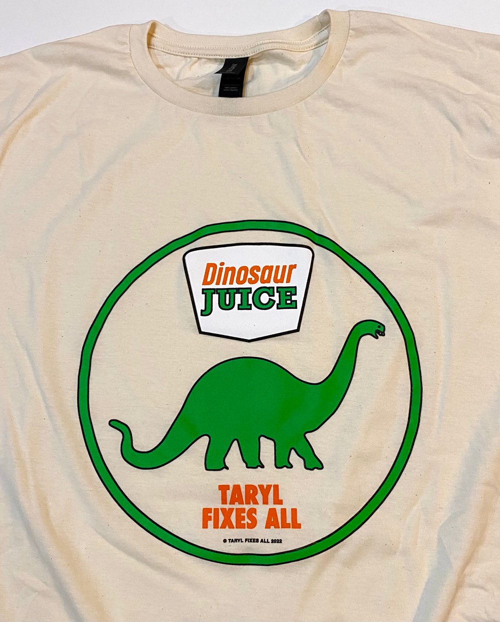 BACK IN STOCK!! Adult Dinosaur Juice Tees!! 